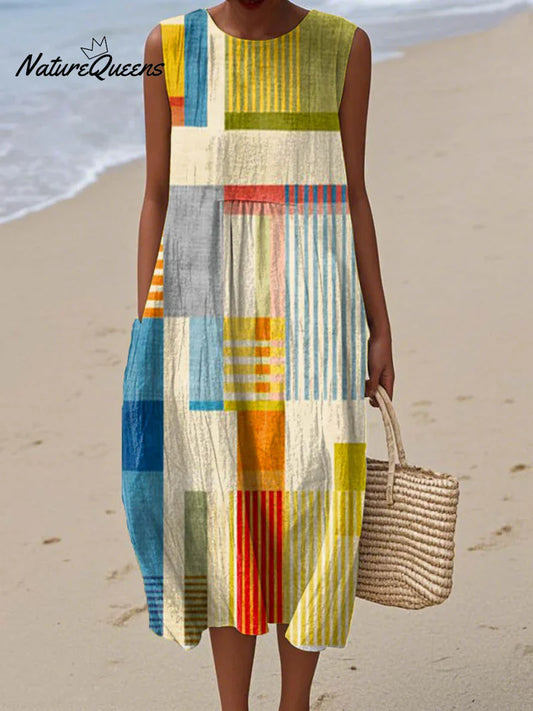 Poppy | Modern Patchwork-klänning