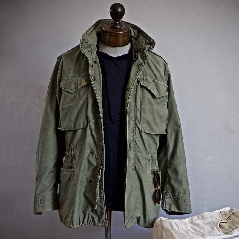 Souv™ | M-65 fältjacka i militärstil