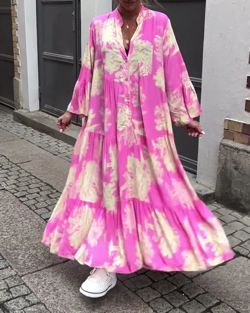 Souv | Elegant klänning i flytande snitt
