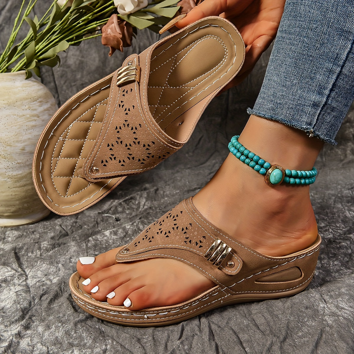 Clémence – Stödjande Sandal