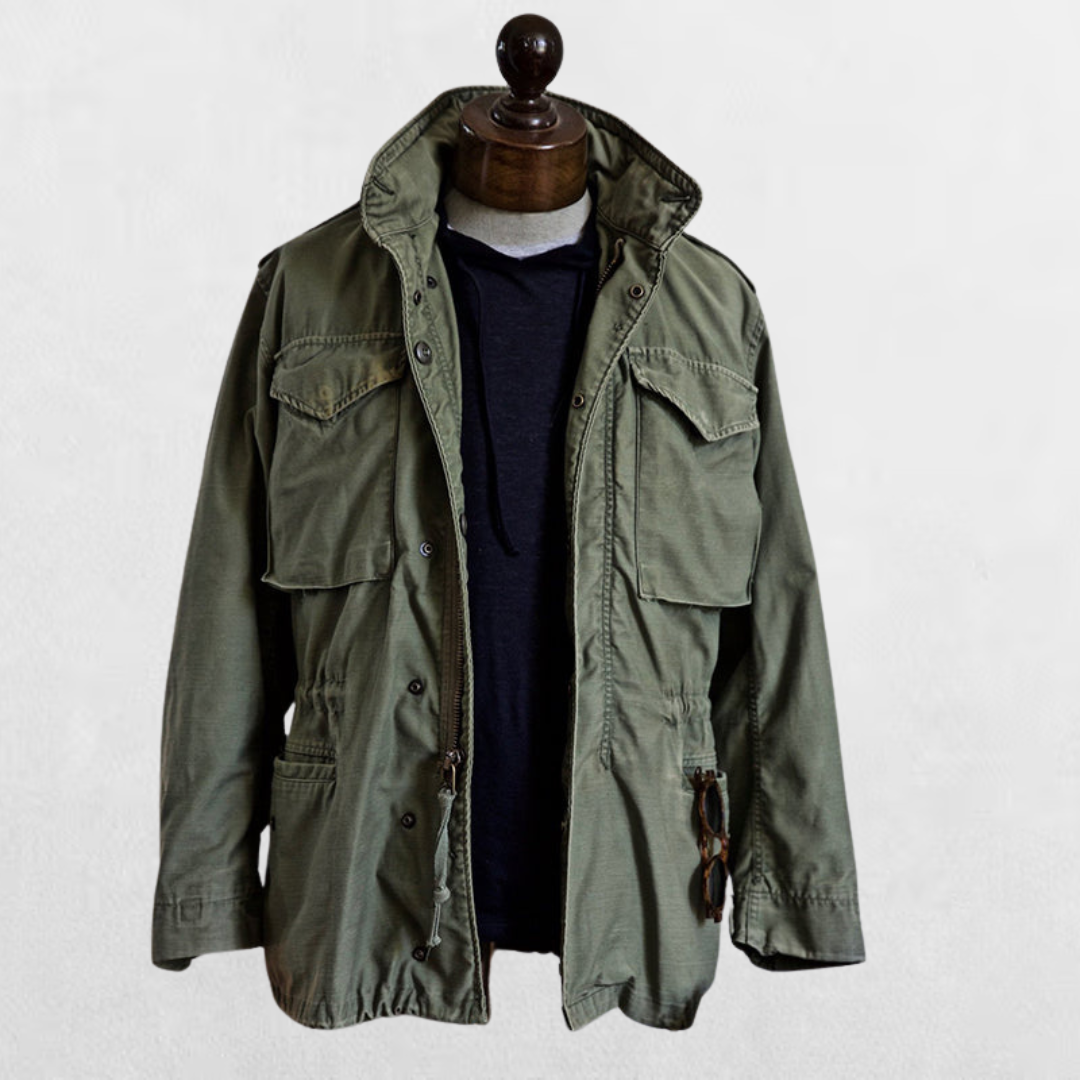 Souv™ | M-65 fältjacka i militärstil