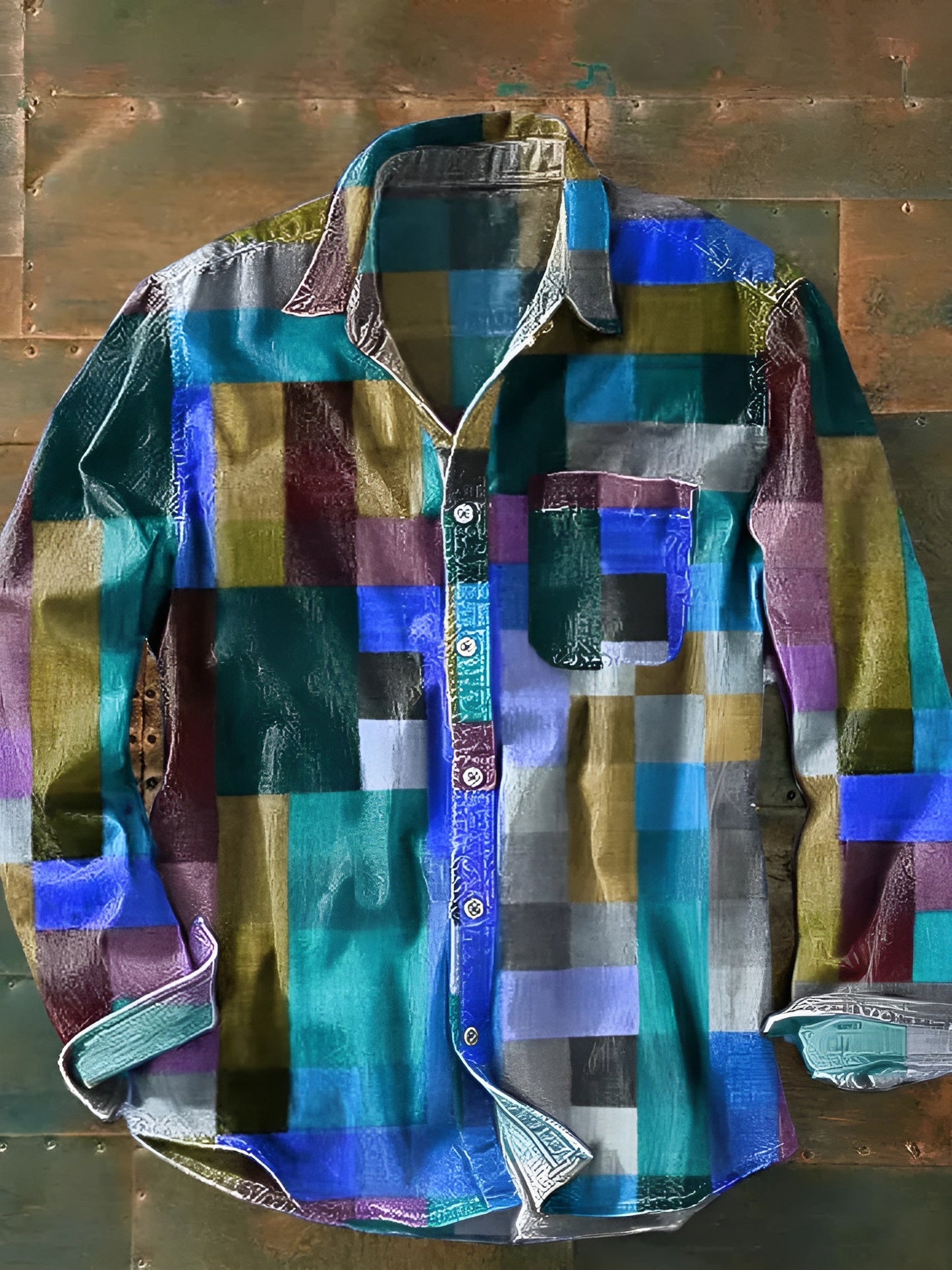 Souv™ | Elegant skjorta med praktisk ficka