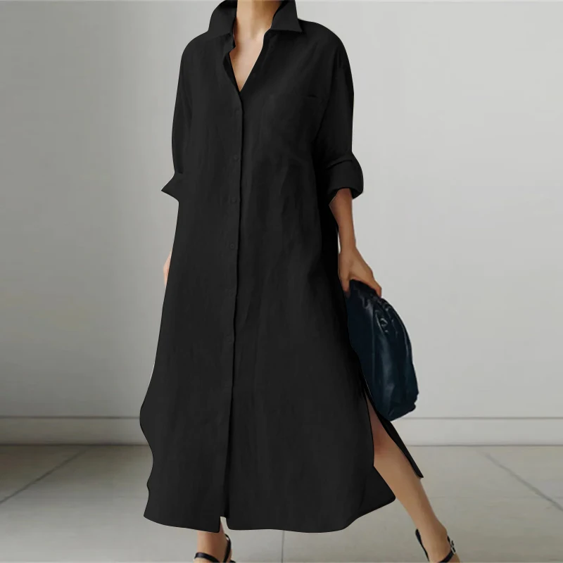Souv | Oversized avslappnad chemise-kimono