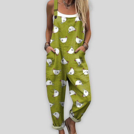 Aukje™ | Elegant jumpsuit med løs passform for en avslappet stil