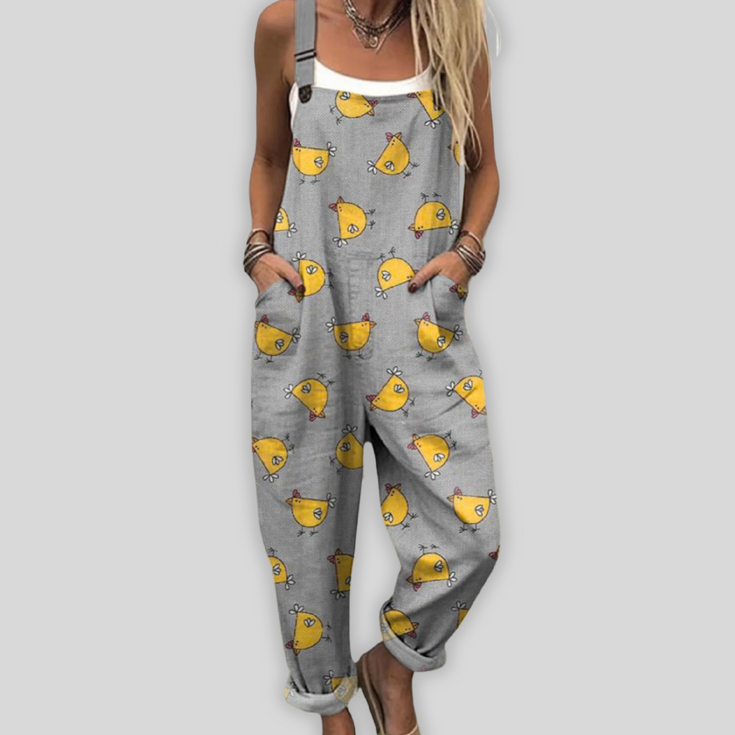 Aukje™ | Elegant Jumpsuit med Ledig Passform för Avslappnad Stil