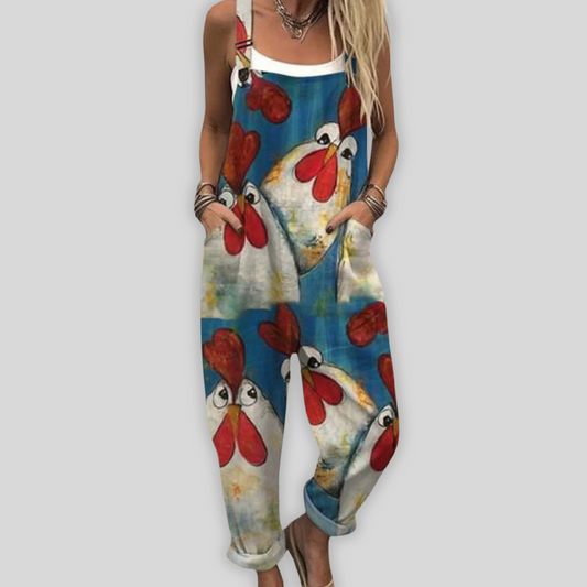 Aukje™ | Elegant jumpsuit med løs passform for en avslappet stil