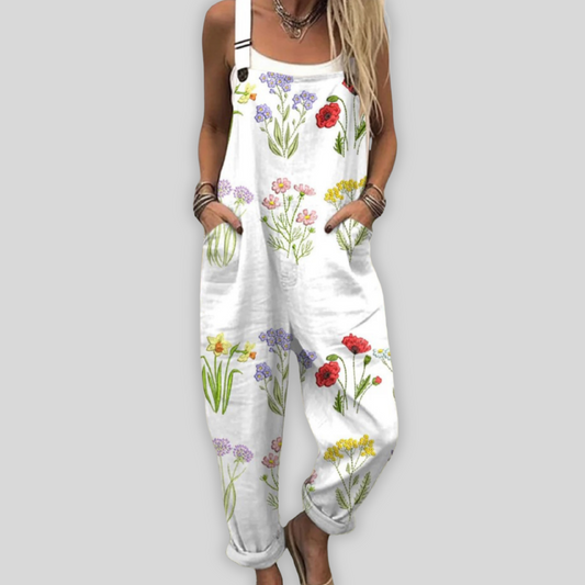 Aukje™ | Elegant jumpsuit med løs passform for en avslappet stil