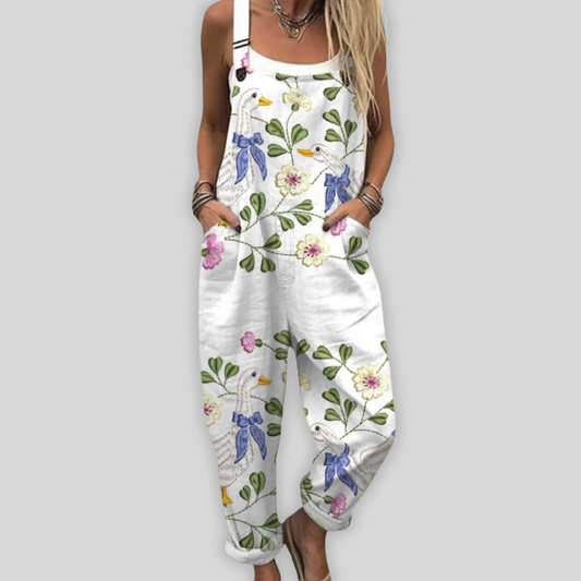 Aukje™ | Elegant jumpsuit med løs passform for en avslappet stil