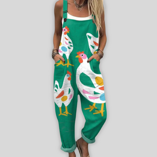 Aukje™ | Elegant jumpsuit med løs passform for en avslappet stil