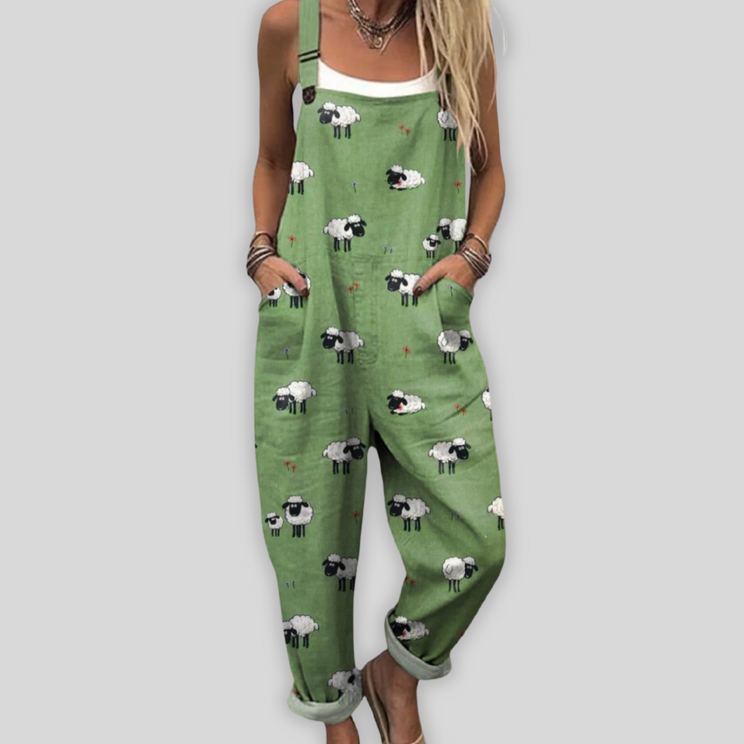 Aukje™ | Elegant Jumpsuit med Ledig Passform för Avslappnad Stil