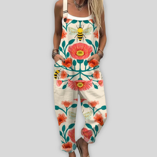 Aukje™ | Elegant jumpsuit med løs passform for en avslappet stil