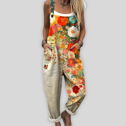 Aukje™ | Elegant jumpsuit med løs passform for en avslappet stil