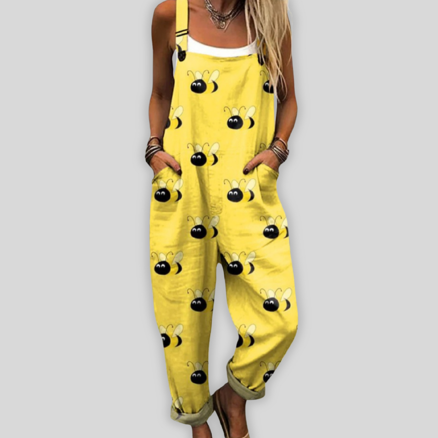 Aukje™ | Elegant Jumpsuit med Ledig Passform för Avslappnad Stil