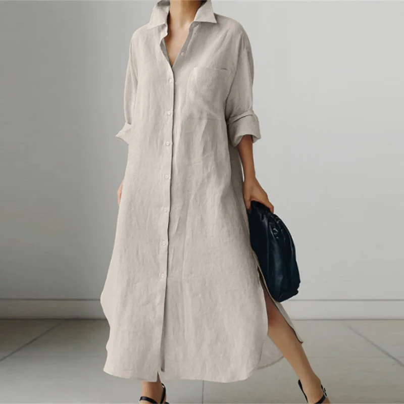 Souv | Oversized avslappnad chemise-kimono
