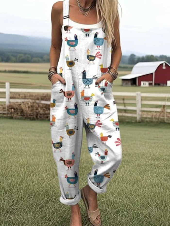 Anita - Avslappnad Vintage-Overall