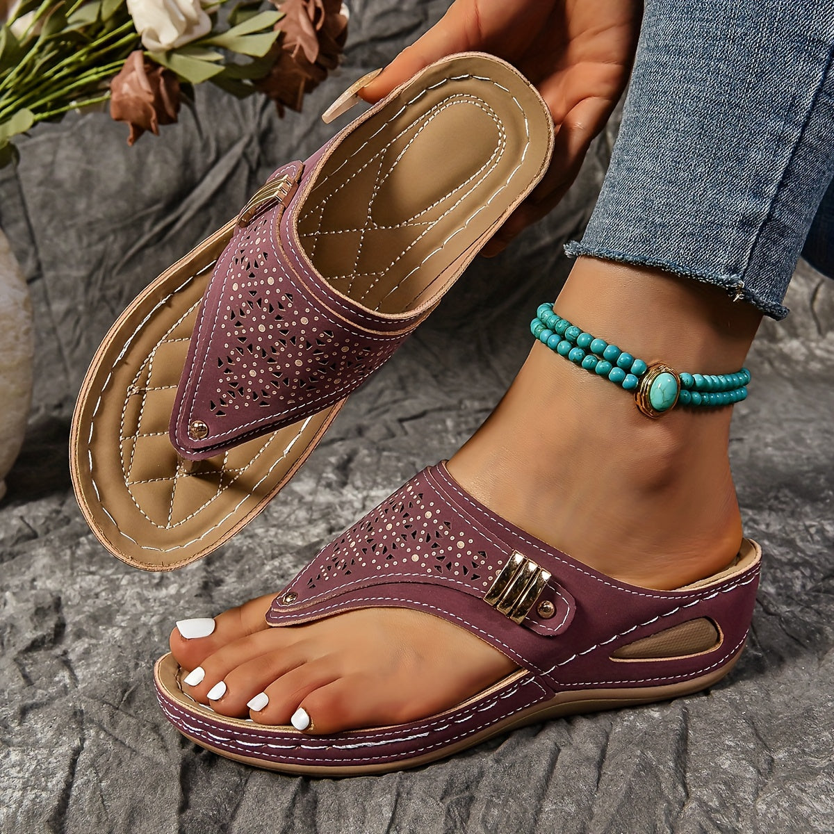 Clémence – Stödjande Sandal