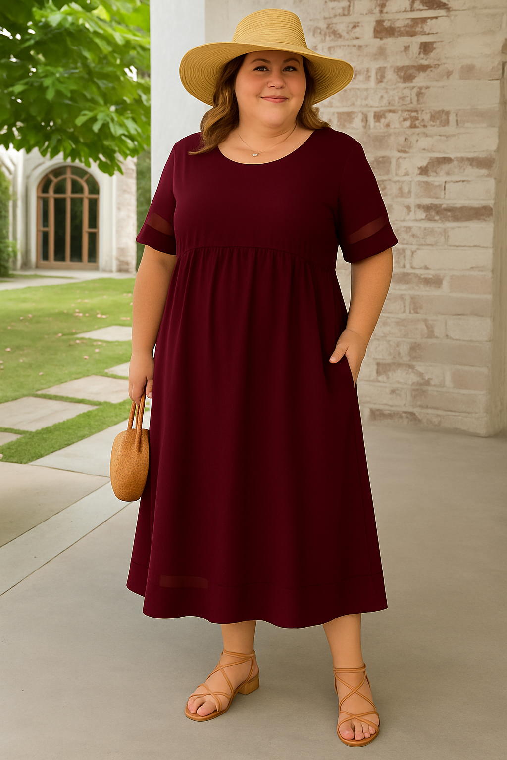 Stylös Robe – Flatterande Midja | NICE