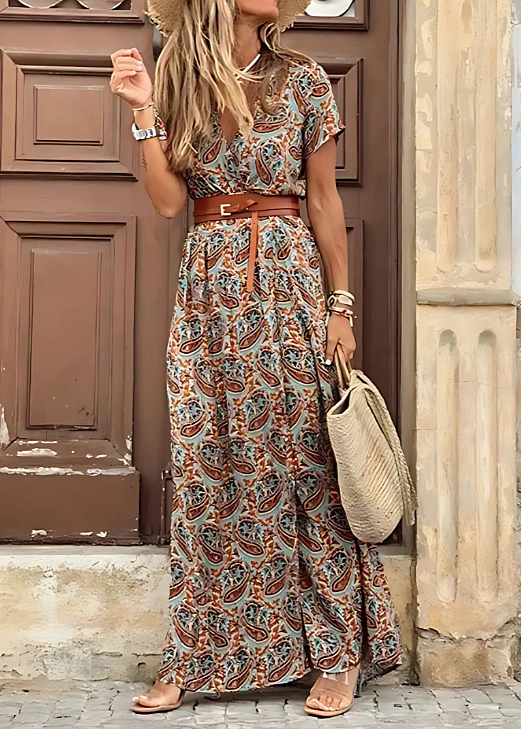 Tahlee | Elegant bohemisk maxiklänning