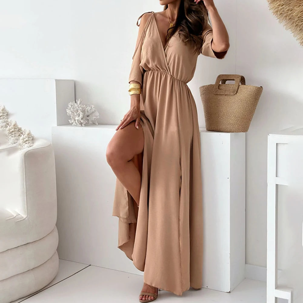 Sienna | Elegant klänning med sidoslits