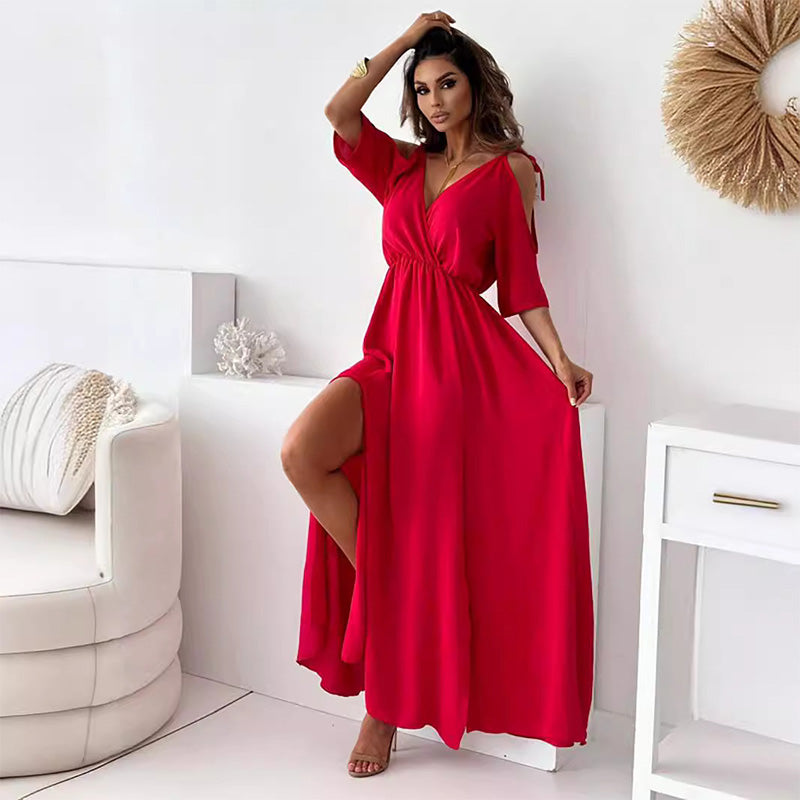 Sienna | Elegant klänning med sidoslits